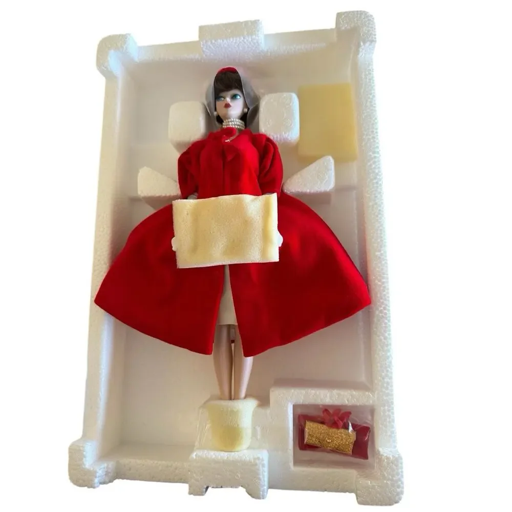 Barbie Porcelain Treasures Silken Flame‎ #1249 1998 Doll Mattel Limited Edition